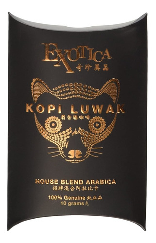 World's Most Exclusive Coffee Genuine Kopi Luwak Importado