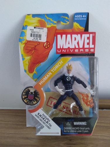 Marvel Universe Serie 1 No. 011 Human Torch Variante