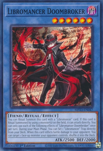 Libromancer Doombroker (mp23-en047) Yu-gi-oh!