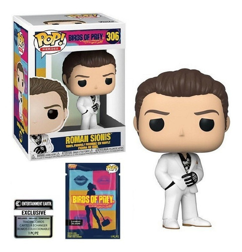 Funko Pop! Birds Of Prey Roman Sionis Ee Exclusive C/tarjeta