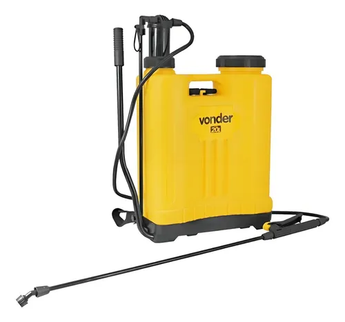 Pulverizador 20 Litros Maquina Passar Veneno Vonder Cor Amarelo