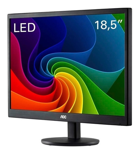 Monitor 18.5' Aoc E970swnl Led Hd Widescreen Vga