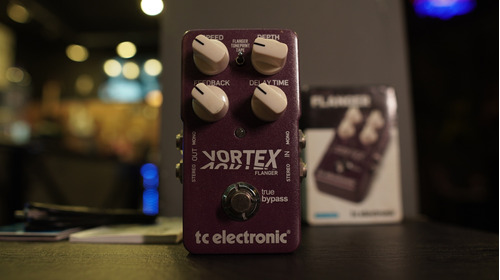 Pedal Tc Electronic Vortex Flanger Stereo Studio 