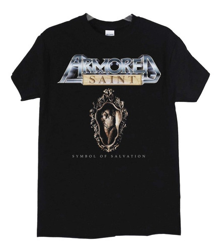 Polera Armored Saint Symbol Of Salvation Metal Abominatron