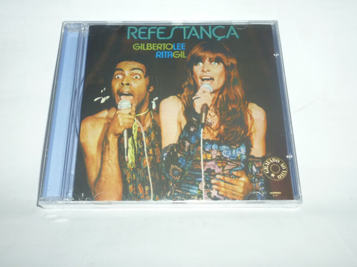 Cd Gilberto Gil & Rita Lee Refestança Lacrado Box 1977/2022