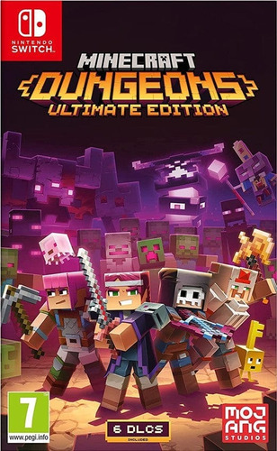 Minecraft Dungeons  Ultimate Edition  Nintendo Switch Físico