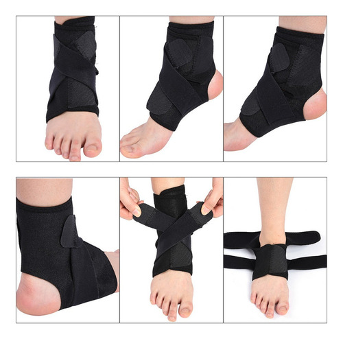 Tobillera Ajustable Transpirable Para Esguince De Pie
