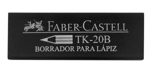 Borrador Faber Para Lápiz Tk-20b Caja X 3 Faber Castell