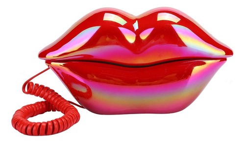 Hilitand Telefono De Labios Rojos, Elegante Telefono Fijo De