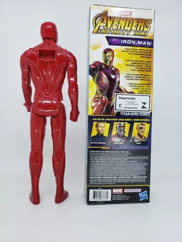 Conjunto Bonecos Figura De Ação Marvel Titan Hero Series Vingadores Guerra  Infinita 30 Centímetros - Tecnologia Power Fx - Groot, Star Lord, Thor E  Homem De Ferro - Hasbro