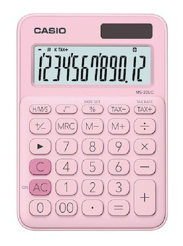 Calculadora Mini De Escritorio Casio Ms-20uc-pk