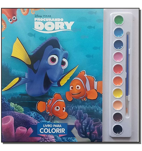 Procurando Dory - Livro Para Colorir, De Vários Autores. Editora Dcl, Capa Mole Em Português, 2016