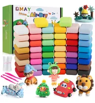 Comprar Kit De Inicio De Arcilla Para Modelar Air Dry Clay Qmay, 50 