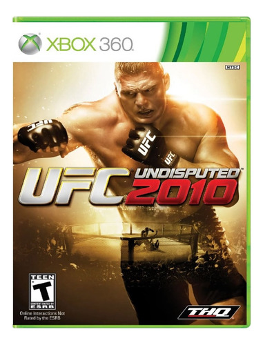 Jogo Ufc Undisputed 2010 Original Mídia Física Xbox 360 (Recondicionado)