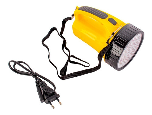 Kit 20 Lanterna Holofot Dp1706 Super 19 Leds Bivolt Recarre