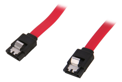 Rosewill Sata Iii 18 Color Rojo Cable Plano Bloqueo Latch