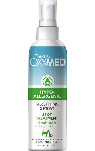 Tropiclean Oxymed Spray Hipoalergénico 236 Ml