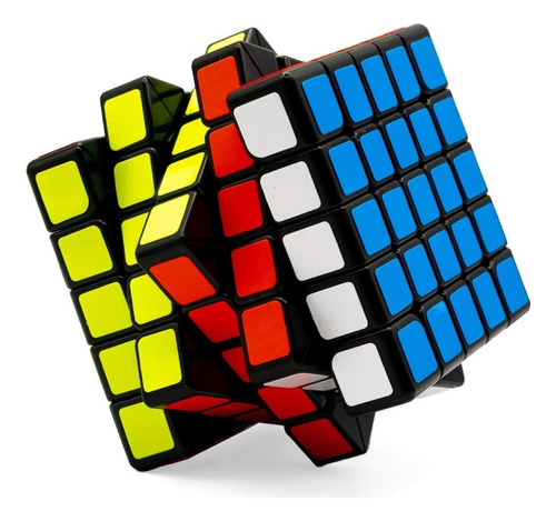 Cubo Moyu 5x5x5 Original Profesional Speed Cube Cobra/ Negro