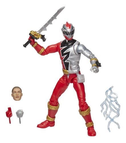 Power Rangers Lightning Collection Dino Fury Red Ranger Figu