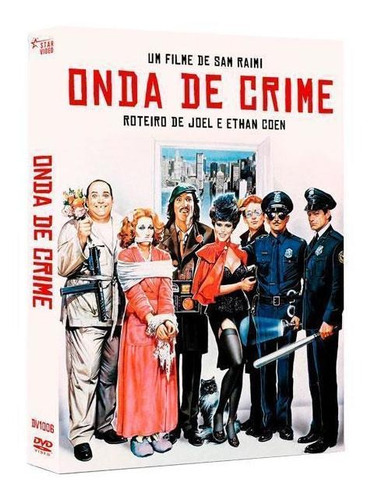 Box Onda De Crime ( Sam Raimi E Irmãos Coen ) Dvd + Cards