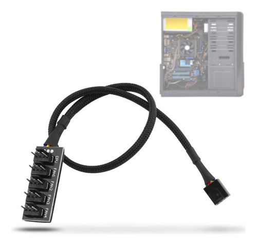 Cable De Concentrador Ventilador De Pc Pwm Vías 3/4/5 Pin