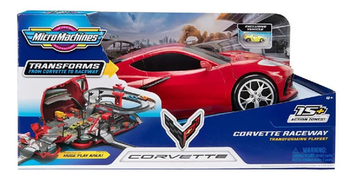 Brinquedo Micro Machines Playset Corvette Raceway Sunny 3053