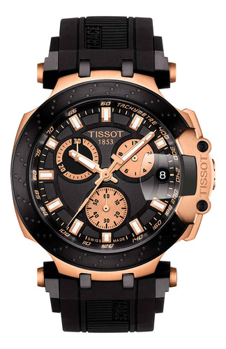 Reloj Tissot T-race Chronograph Negro Oro