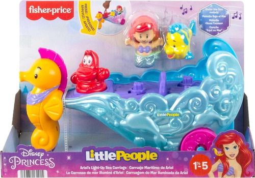 Little People Set Carruaje Ariel