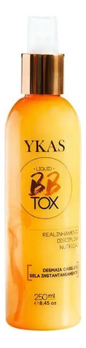 Ykas Bbtox Líquido Desmaia Cabelo 250 Ml