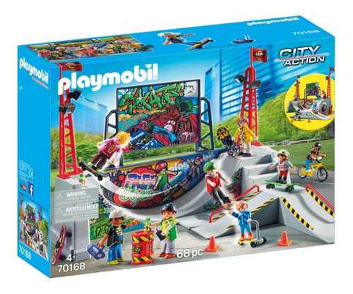 Playmobil 70168 City Action Pista De Skate Intek Mundomanias