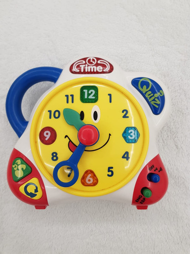 Reloj Aprendizaje Happy Kids Bilingue Impecable! Varios (Usado)