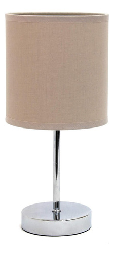 Mesa De Centro Básica Cromada Simple Designs Lt2007-gry...