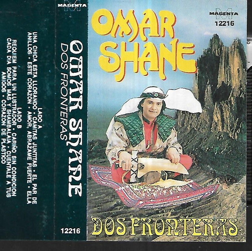 Omar Shane Album Dos Fronteras Sello Magenta Cassette Nuevo 