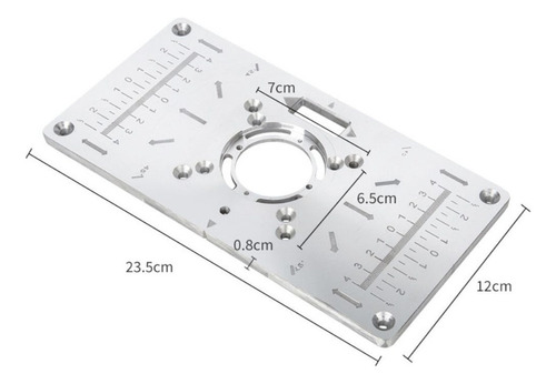 Mesa Router Multifuncional Inserto Placa Carpintería Bancos
