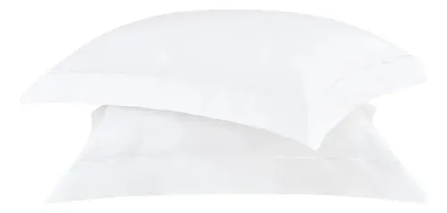 Jogo 2 Fronhas 50x70cm Buddemeyer Gran Percalle Classic Branco