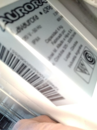 Imagen 3 de 6 de Lavarropas Automático Lavaurora 6206 Aurora 6206 Usado