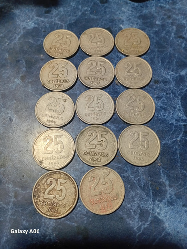 Vendo Monedas De 25 Centavos Del Año 1994 Cada Una A 300.000