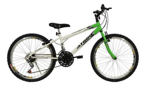 Bicicleta Aro 24 Athor 18 Marchas Legacy Verde