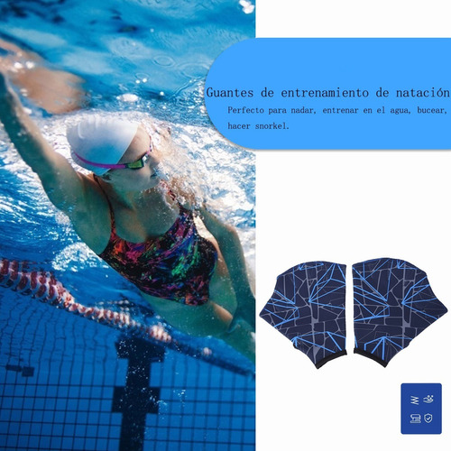 Guantes Tipo Aleta Para Natación/aleta Para Mano Tipo Guante