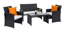 Comprar Tangkula Juego De Muebles De Mimbre Para Conversación, Sofá 