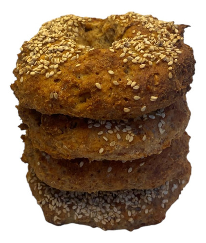 Bagels Keto Jengibre Limon -