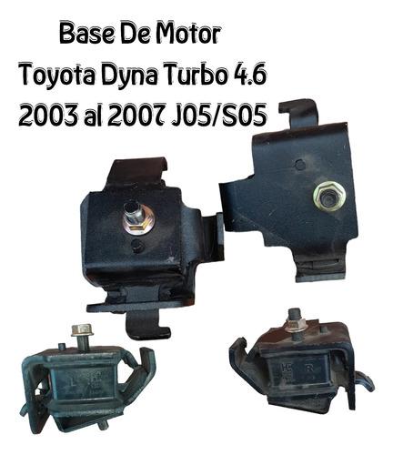 Base De Motor Toyota Dyna Turbo 4.6 2003 Al 2007 J05/s05