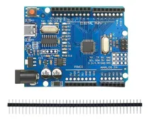 Comprar Arduino Uno R3 Atmega328p Smd Tipo C +  Conectores Header-m