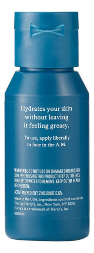 Harry's Face Lotion - Face Moisturizer With Spf 15, 1.7 Fl O