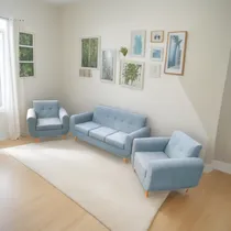 Comprar Sillon Sofa Nordico C\u002F 2 Individuales Dadaa Chenille Premium