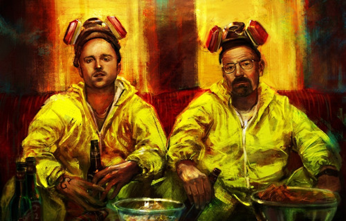 Imagen 2 de 4 de Pintura Diamante Diy Diamond Painting Kit Breaking Bad Chile
