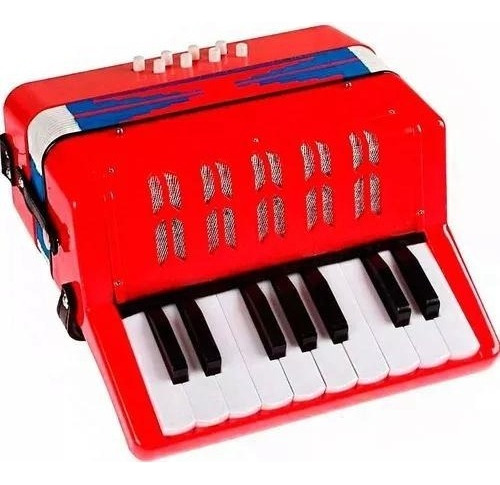 Acordeon Stage Ac178bk 8 Baixos - Vermelho