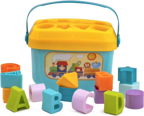 Cubo Primeros Bloques Bebé Juego Didáctico Montessori Encaje