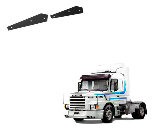 Suporte Tapasol Scania 112 Lateral Codigo Original 343089