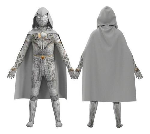 Moon Knight Marc Spector Traje De Mono Cosplay + Capa